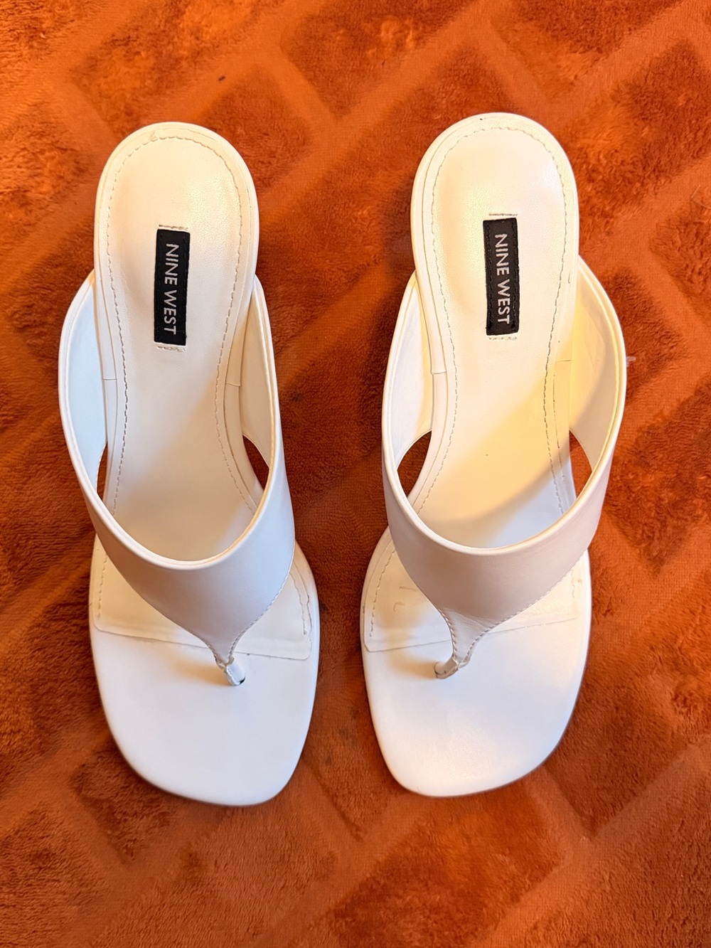 Nine West Presa Wedge Thong Sandals